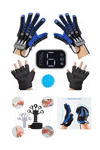 El Fonksiyonlarını Destekleyen Robotik Egzersiz Eldiven Sağ El