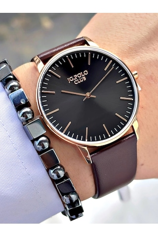 Jg. Polo Clup Jpc.0725 Erkek Kol Saati Rose Gold