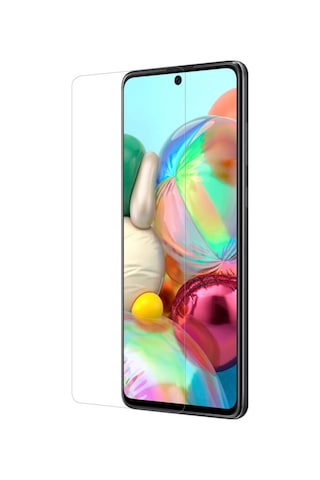 Samsung Uyumlu Galaxy A71 Kırılmaz Ekran Koruyucu Temperli Cam (421622495)