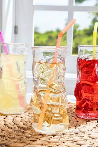 Cam El Yapımı Tıkı Kokteyl Bardağı 290 Ml 1 Adet