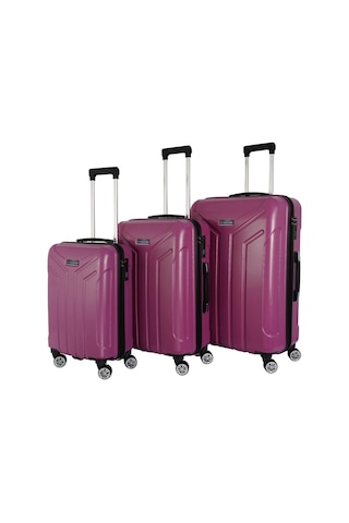 Vegmann Vela Violet 3'lü Valiz Seti Violet