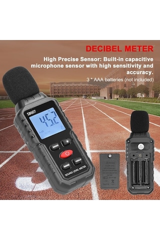 Novahub A Ağırlıklı Gürültü Dedektörü, 30-130db Mini Desibel Ölçer, Yüksek Doğruluklu Ses Seviyesi, Çevre Ve İş Sağlığı İçin Uygun