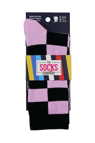 The Socks Company Desenli Kadın Soket Çorap 275k Çok Renkli
