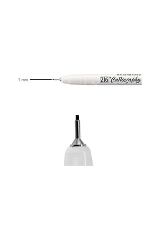 Zig Calligraphy Pen Kaligrafi Kalemi 1.0 MM Düz Siyah