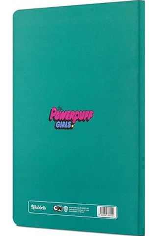 Mabbels Sert Kapak Butik Defter The Powerpuff Girls Yeşil 80 YP 15x21 DFT-388142 Yeşil