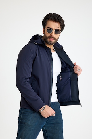 Franko Armondi Klasik Erkek Deri Ceket E52-kd-2908-24141 Lacivert