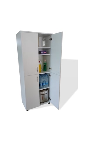 Vena Kiler Dolabı 70X42X175 Beyaz