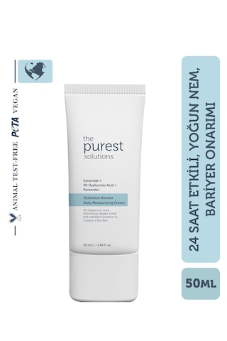 The Purest Solutions 24 Saat Etkili Günlük Yoğun Nemlendirici Bakım Kremi 50 ML