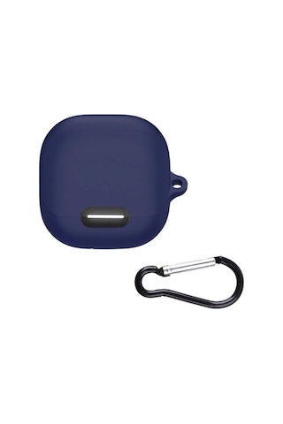 Soundcore Liberty 4 Nc Uyumlu Kılıf Mat Kancalı Silikon Lacivert 4 Ay Belirtilmemiş Belirtilmemiş Cn Diğer