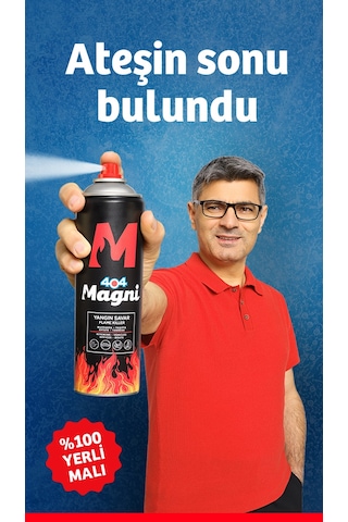 404 Magni Yangın Söndürücü Sprey 500 ML 2'li