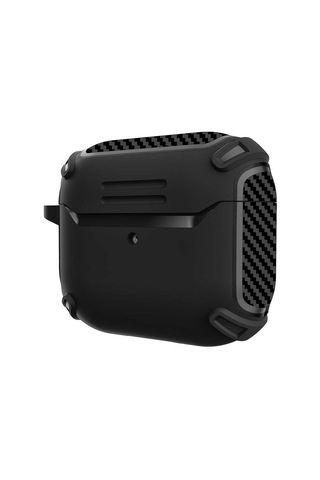 Apple AirPods Uyumlu 3. Nesil Kılıf Zore Airbag 26 Silikon Lacivert