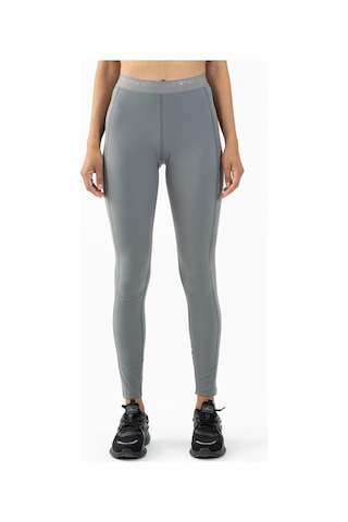 Maraton Active Slimfit Kadın Fitness Açık Antrasit Tayt 22259-açık Antrasit Açık Antrasit