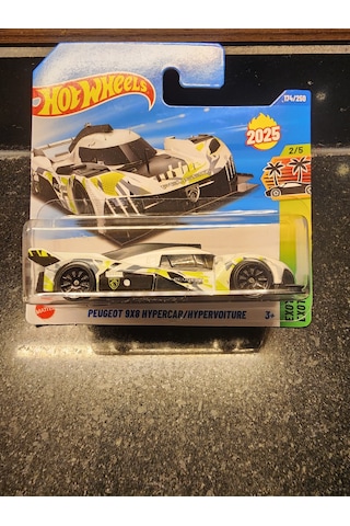 Hot Wheels 1/64 Peugeot 9x8 Hypercar