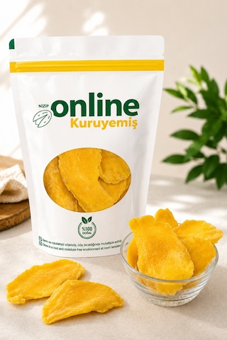 Mango Kurusu - Şekersiz Kurutma - 100 Gr 100 G