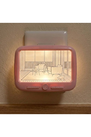 Panther Pt-287 Gece Lambası Mavi