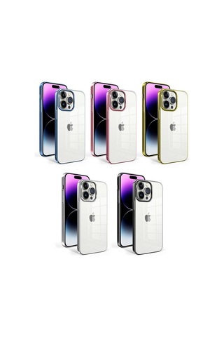 Zeyline Apple Uyumlu iPhone 14 Pro Max Zore Sun Kapak-gold
