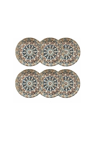Mudo Home Ephesus Kase Seti 6lı- 17cm Çok Renkli