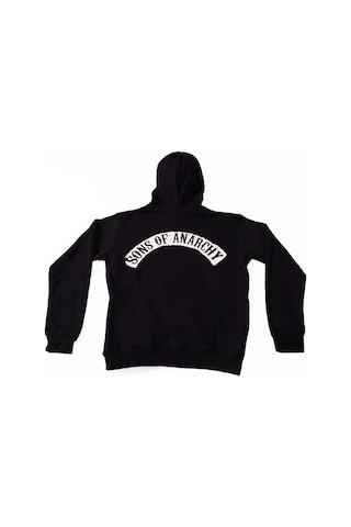 Sons Of Anarchy Readwood Original Kapüşonlu Sweatshirt Hoodie Siyah Çok Renkli