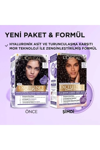 L'oréal Paris Excellence Cool Creme 6.11 Ekstra Küllü Koyu Kumral Saç Boyası