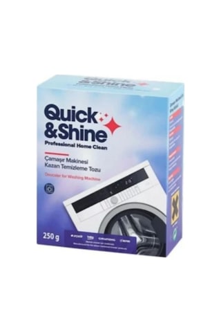 Quick&Shine Çamaşır Makinesi Kazan Temizleme Tozu 250 G