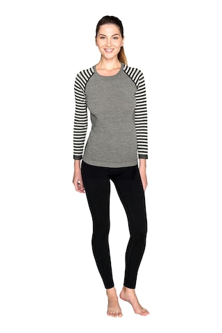 Thermoform Ultimate Merino Kadın Seamless Termal Uzun Kollu İçlik Seti Antrasit Çok Renkli
