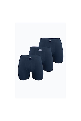 Malabadi Erkek 3 Lü Füme Premium Collection Modal Uzun Boxer 3m250 Füme