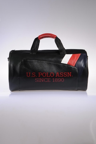 U.S. POLO ASSN. PLDUF9501 SİYAH UNISEX EL VALİZİ VE SPOR ÇANTASI Siyah