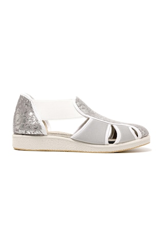 Sandalet Kadın 169 Green Life Stretch Women's Footwear Silver Silver Gri