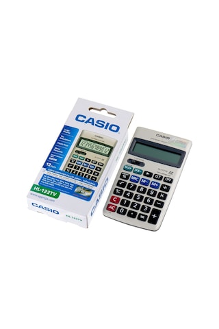 Casio HL-122TV 12 Hane Cep Tipi Hesap Makinesi