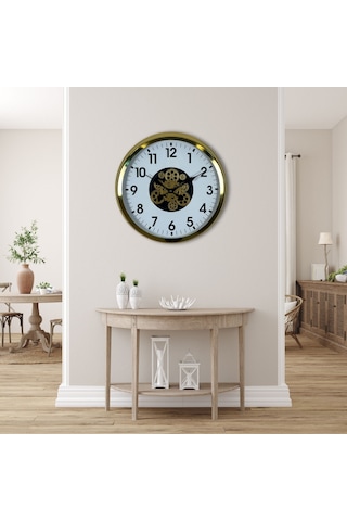 Gold Standart 60 Cm Çarklı Duvar Saati