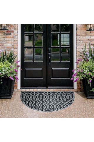 Myfloor Gri Welcome Yazılı Toz Ve Çamur Sıyırıcı Kauçuk Kapı Önü Paspası