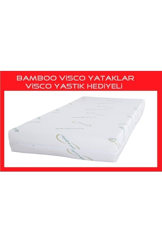 Yatakmerkezi Bambo 90X190 Visco Yatak Tek Kişilik Yatak