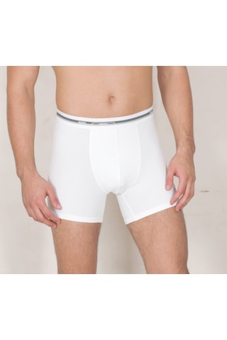 Erkek Clasıc Boxer % 100 Cotton Klasik Boxer 2'li Paket M03 Beyaz Erkek Clasıc Boxer % 100 Cotton Klasik Boxer 2'li Paket M03 Beyaz