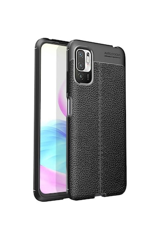Xiaomi Redmi Note 10 5G Kilif Deri Tarzi Niss Silikon Case 507477902