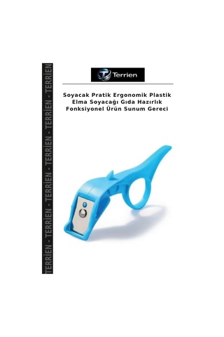 Soyacak Pratik Ergonomik Plastik Elma Soyacağı Gıda Hazırlık Fonksiyonel Ürün Sunum Gereci Çok Renkli