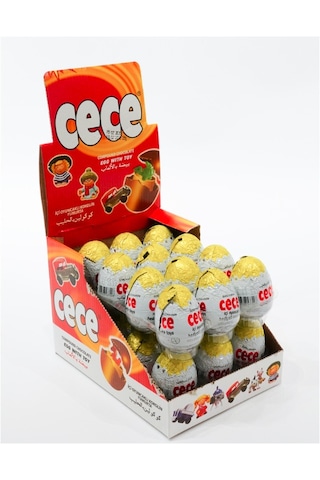 Saadet Cece Oyuncaklı Yumurta Çikolata 24 x 25 G