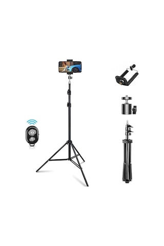 Apple Uyumlu iPhone  Telefonlara  Kumandalı 3 Ayak Tripod 2m Fc576