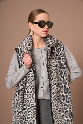 Ftz Women Kadın Leopar Yelek Siyah 31275 Siyah