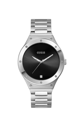 Guess Gugw0427g1m Pırlantalı Erkek Kol Saati Metalik Gri