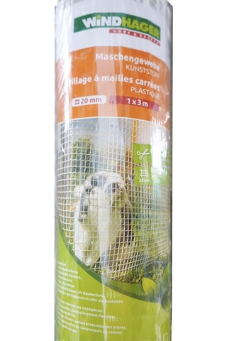 Plastik Beyaz Örgü Tel 3 1m