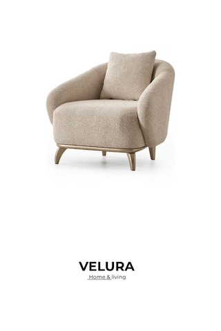 Nesta 3+3+1 Koltuk Takımı & Oturma Grubu Krem