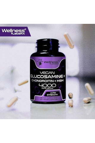 Wellnees Labs Glucosamine + Chondroitin + Msm 4000 120 Kapsül