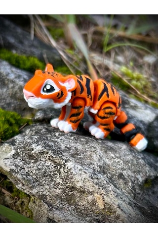 Kaplan Oyuncak 3d Hareketli Organik Vip Model Orta Boy