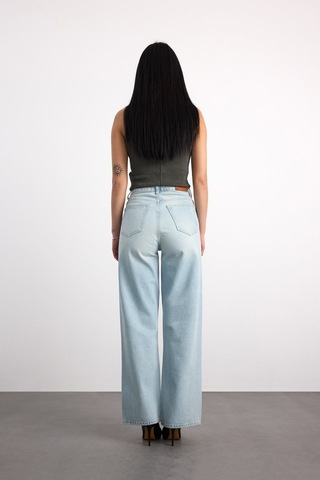 Vigoss Kadın Denim Pantolon 24294-73295 Açık Mavi