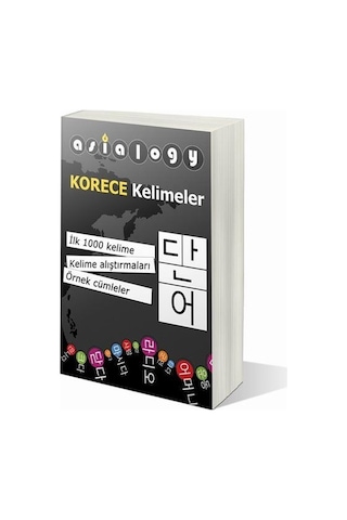 Cinius Yayınları Asialogy Korece Kelimeler Alfabe ve Dil Bilgisi 3 Kitap Set