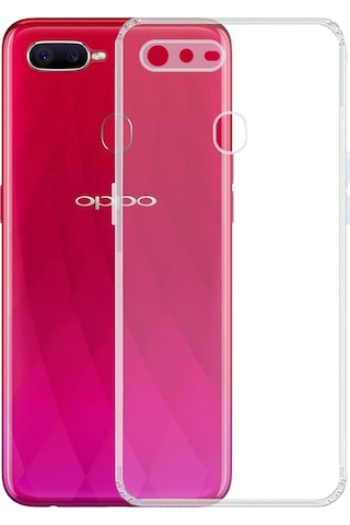Kvy Oppo Ax7 Kamera Korumalı Süper Silikon Kılıf