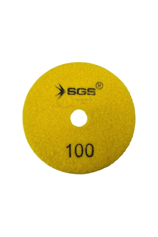 Sgs Elmas Polisaj Pedi Mermer-granit-fayans - Islak - 100 Kum - 1 Adet
