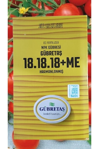 Gübretaş 18-18-18+ Mikro Elementli Npk Gübresi (1 KG)