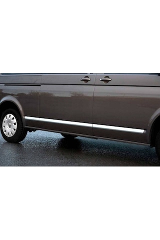 Vw T5 Multivan Krom Yan Kapı Çıtası Tek Sürgü 5 Parça kısa Şasi N11.331