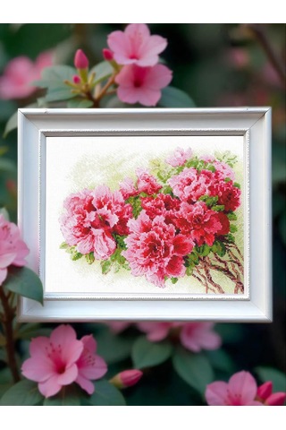 Rıolıs Nakış Seti Muhteşem Azalea 30x24 Cm 2258 332429728